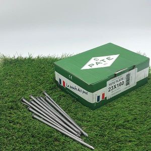 pointes à têtes plates