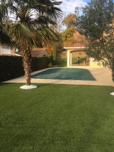 saccinto francheville amenagement jardin gazon synthétique 2